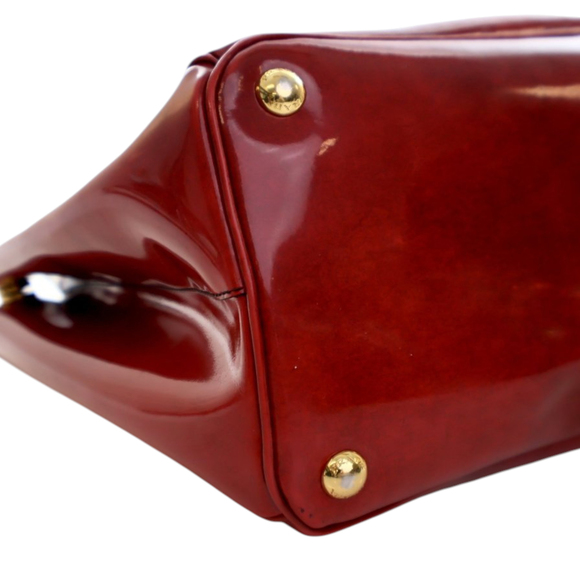 Pre-Loved Prada Medium Spazzolato Galleria Double Zip Satchel - Picture 8 of 12